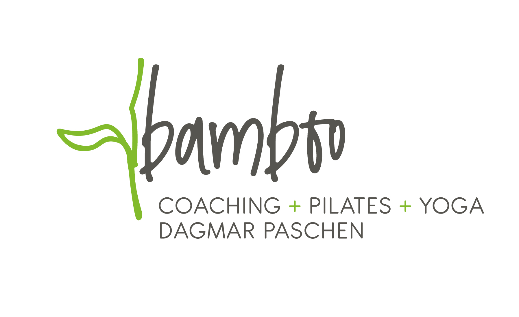 Logo bamboo - coaching + pilates + yoga